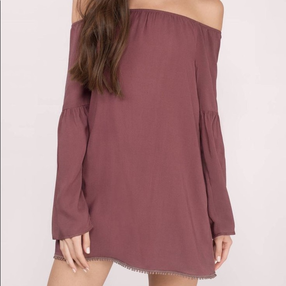 Tobi off the shoulder dress